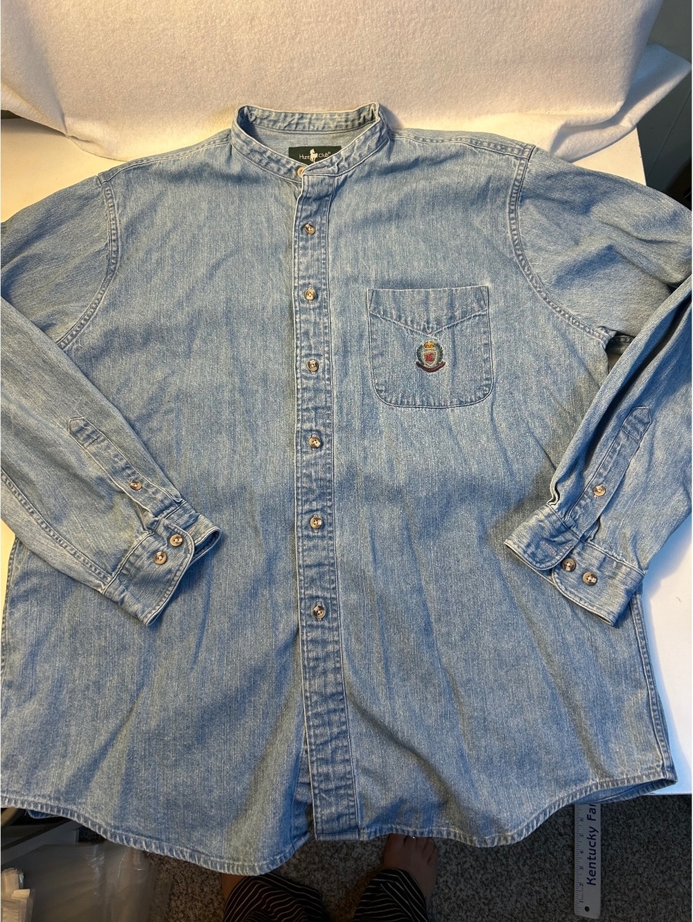 Vintage Hunt Club Denim Button Up Shirt